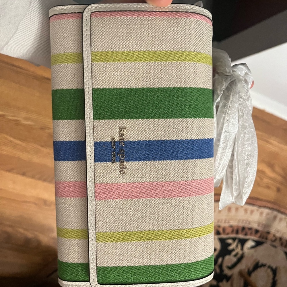 Kate Spade Multicolor Striped Wallet